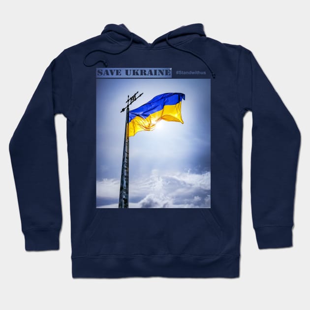 Save Ukraine Hoodie by Horisondesignz